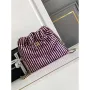 Chanel AS4692 Large Backpack Printed Fabric & Gold Metal Black & Pink