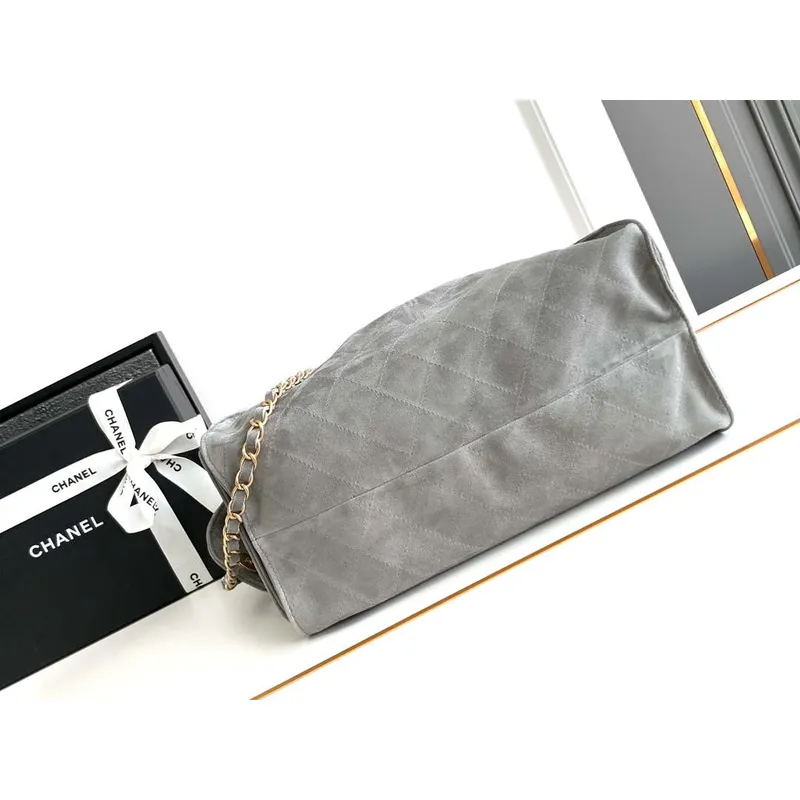 Chanel A99921 Shopping bag Bucket Drawstring 25A Bag Nubuck leather