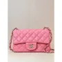 Chanel A69900 Mini Flap Bag Lambskin AS1116 Rose Red