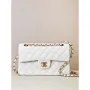 Chanel A01117 Flap Handbag Classic Bag 23cm White Lambskin