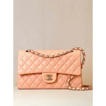 Chanel A01112 Classic Flap 11.12 — Orange Lambskin Luxury for SS24