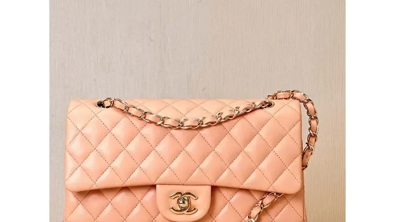 Chanel A01112 Classic Flap 11.12 — Orange Lambskin Luxury for SS24