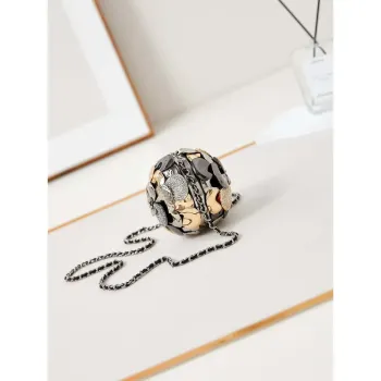 Chanel AP4588 24P collector series evening bag Silver