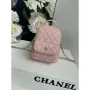 Chanel Ap3753 CLASSIC MINI Backpack Calfskin Pink