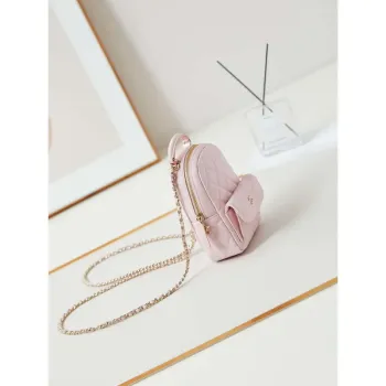Chanel Ap3753 CLASSIC MINI Backpack Lambskin Pink