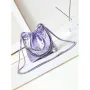 Chanel AS3980 22 Mini Handbag Fantasy color Calfskin & Gold Tone Metal Purple