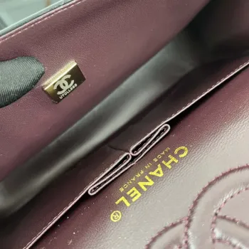 Chanel A01117 Flap Handbag Classic Bag Black Lambskin