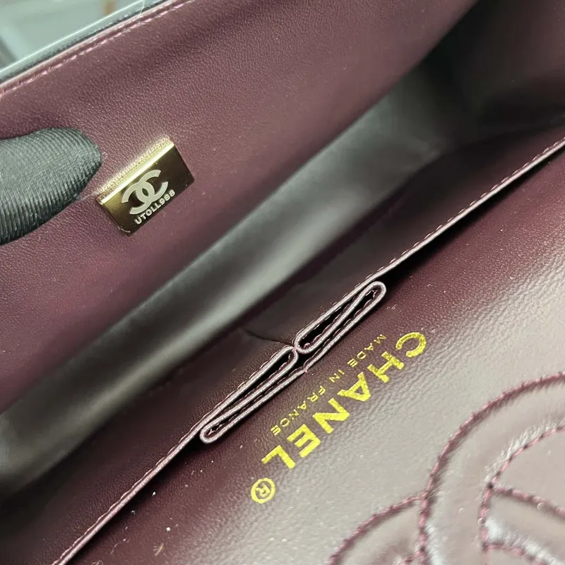 Chanel A01117 Flap Handbag Classic Bag Black Lambskin