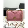 Chanel AS2649 Woc Wallet on Chain with Gold Charm Small Vintage Calfskin Bag Pink