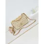 Chanel AS4646 MINI FLAP BAG & STAR COIN PURSE Mirror Calfskin  Metallic Calfskin & Gold Tone Metal Gold
