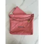 Chanel 22 Handbag Shiny Pink Calfskin AS3261 with Symphony Hardware