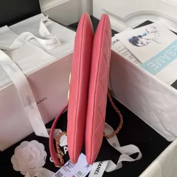 Chanel AS4610 Messenger bag Lambskin Red