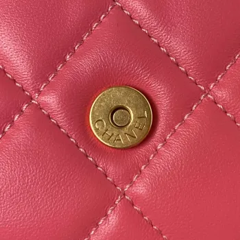 Chanel AS4610 Messenger bag Lambskin Red