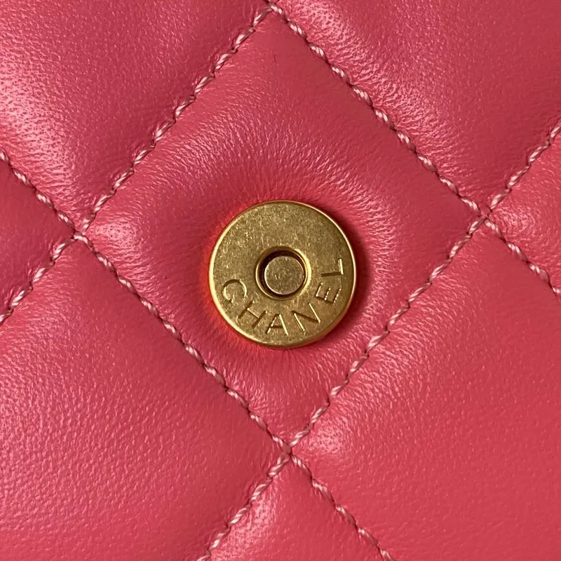 Chanel AS4610 Messenger bag Lambskin Red