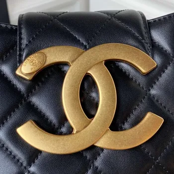 Chanel AS4609 Small Messenger bag Lambskin Black