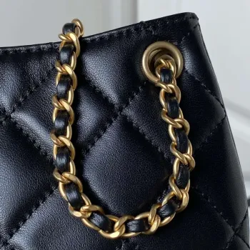 Chanel AS4609 Small Messenger bag Lambskin Black