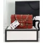 Chanel AS1116 Small Flap bag Woolen A69900 Red