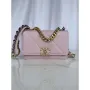 Chanel AP3267 19 Wallet on Chain Woc Shiny Lambskin Pink