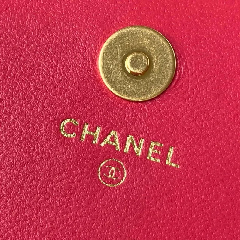 Chanel AP3363 Flap Baguette Bag Lambskin Red