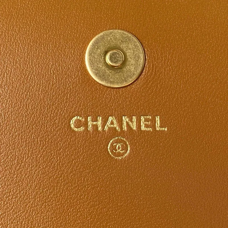 Chanel AP3363 Flap Baguette Bag Lambskin Brown