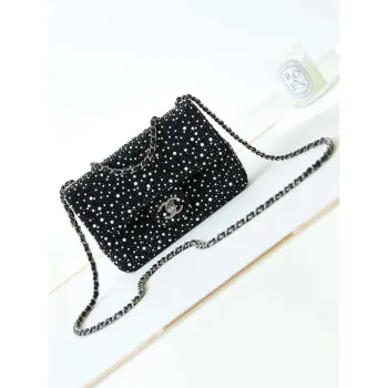 Chanel AS4268 EVENING Bag Strass Crystal Pearls & Ruthenium Finish Metal