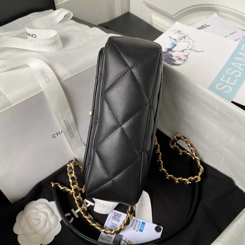 Chanel AS4274 Mini Flap Crossbody Bag Lambskin Black