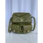 Chanel AS3860 Backpack Shiny Lambskin Gold Dark Green