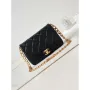 Chanel AS4231 Small Flap Bag Lambskin Black