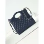 Chanel 31 mini Shopping Chain Lambskin leather AS4133 Bag Navy Blue