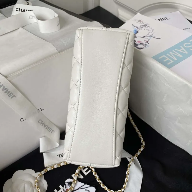 Chanel AS3429 Lambskin Bag White