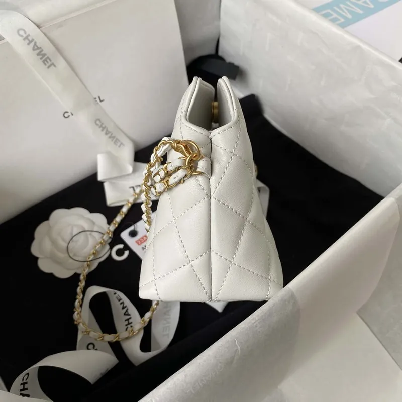 Chanel AS3429 Lambskin Bag White