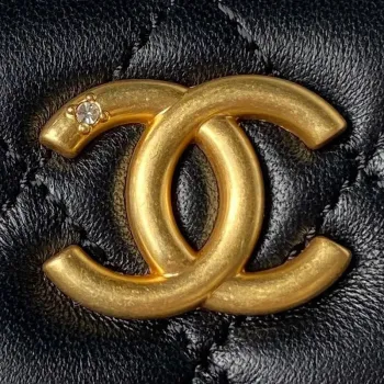 Chanel AS3429 Lambskin Bag Black