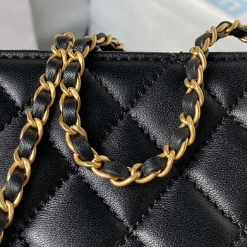 Chanel AS3429 Lambskin Bag Black