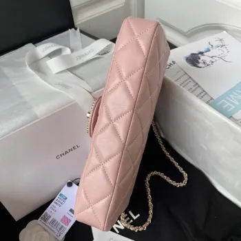 Chanel AS3791 Flap Bag Lambskin Pink