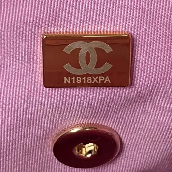 Chanel AS4058 Backpack Grained Shiny Calfskin & Gold Tone Metal Rose Red