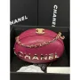 Chanel AP3252 Clutch With Chain Lambskin Wine Red