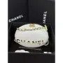 Chanel AP3252 Clutch With Chain Lambskin White