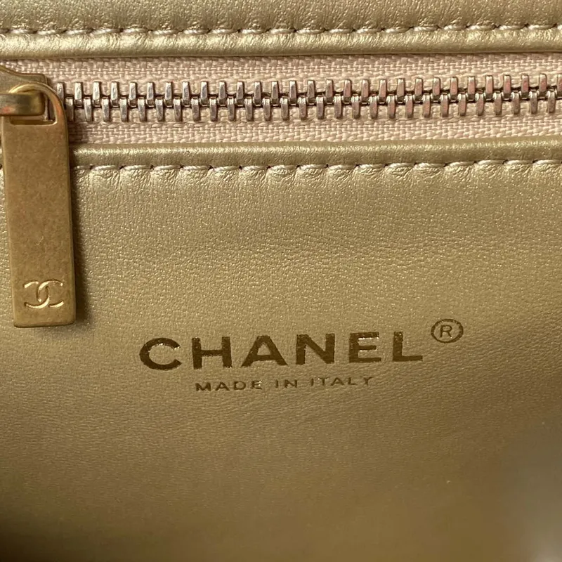 Chanel AS3384 Backpack Chain bag lambskin Black