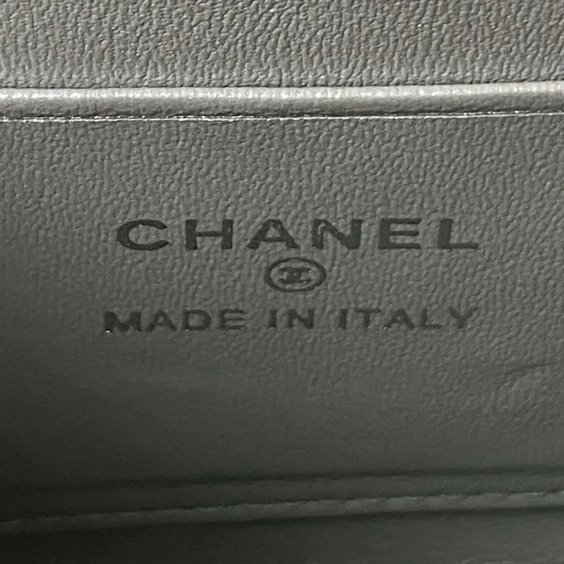 Chanel AP3237 Clutch with chain Lambskin Gold With Handle Bag