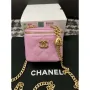 Chanel AP3203 Clutch With Chain Grained Calfskin Pink