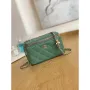 Chanel A81242 Vanity with chain Lambskin Gold football Light Green