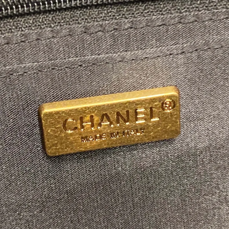 Chanel 23P limited edition new classic CF sequin bag Black