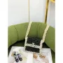 Chanel 22SS summer new collection artificial pearls and glazed pearl strings Black