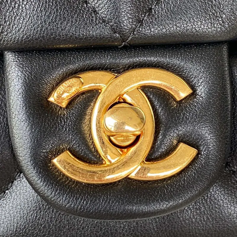 Chanel flap bag Lambskin AS3498 Black