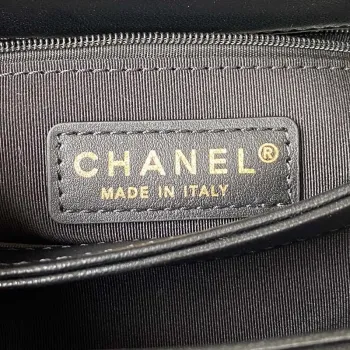 Chanel flap bag Lambskin AS3498 Black