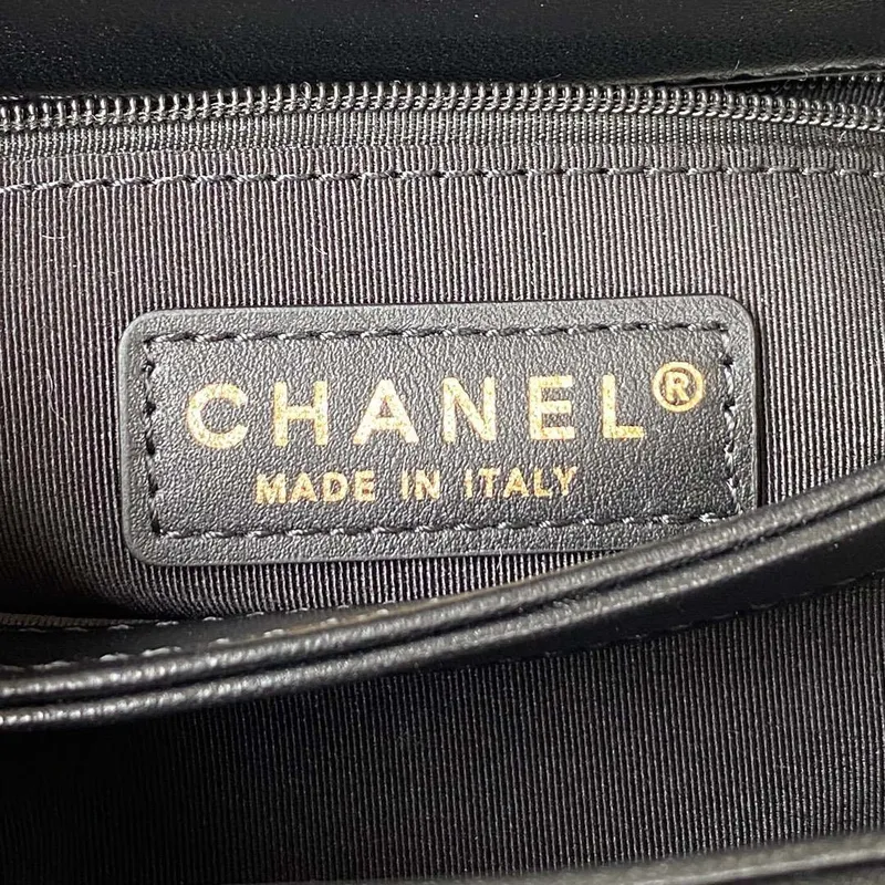 Chanel flap bag Lambskin AS3498 Black