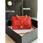 Chanel flap bag Lambskin AS3498 Red
