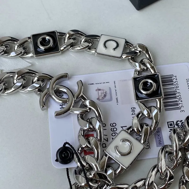 Chanel AP2718 Small Vanity With Chain White Lambskin