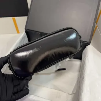 Chanel AS3332 Backpack Shiny Calfskin Bag Black