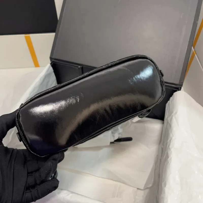 Chanel AS3332 Backpack Shiny Calfskin Bag Black